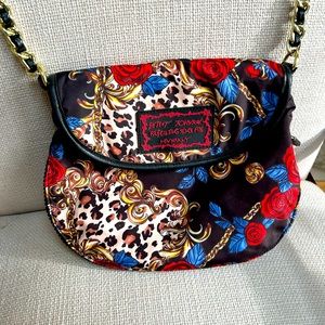 Betsey Johnson Floral Crossbody Bag